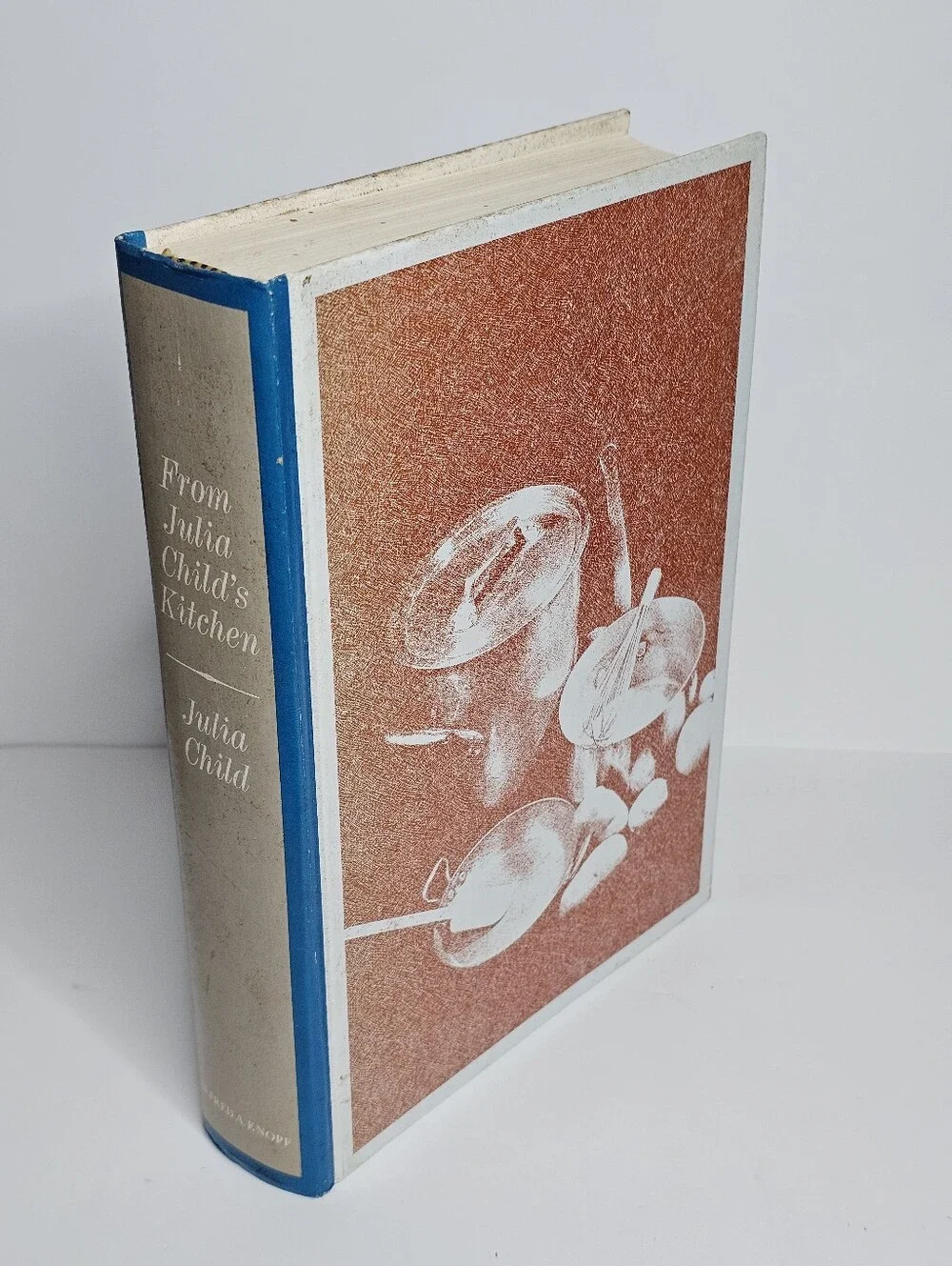 From Julia Child's Kitchen Hardcover Book Alfred A Knopf Vtg 1981 French Cooking